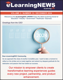 Cover of the December Newsletter